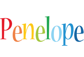 Penelope birthday logo