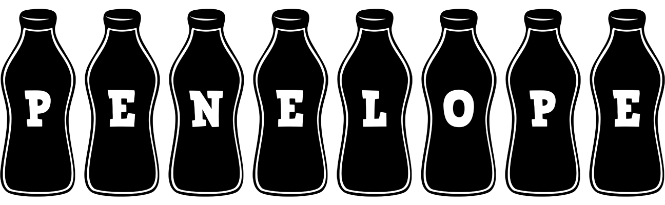 Penelope bottle logo
