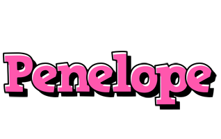 Penelope girlish logo