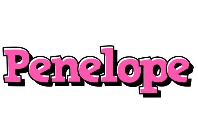 Penelope girlish logo