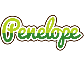 Penelope golfing logo