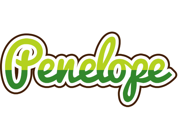 Penelope golfing logo