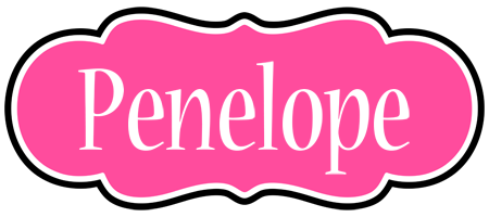 Penelope invitation logo