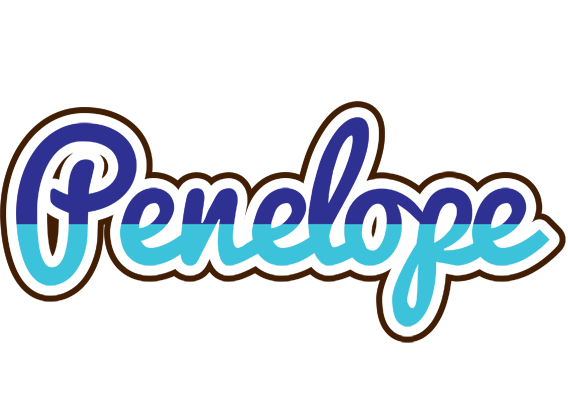 Penelope raining logo