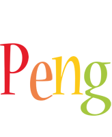 Peng birthday logo