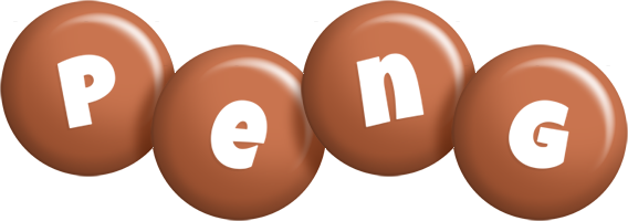 Peng candy-brown logo