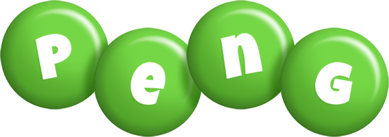 Peng candy-green logo