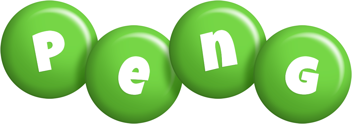 Peng candy-green logo