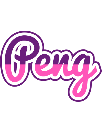 Peng cheerful logo
