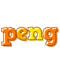 Peng desert logo