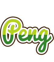 Peng golfing logo