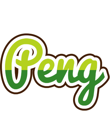 Peng golfing logo