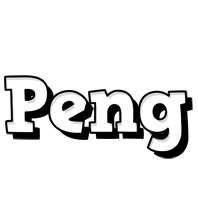 Peng snowing logo