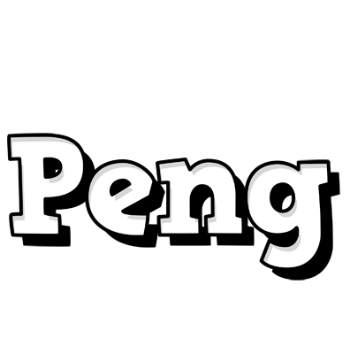 Peng snowing logo