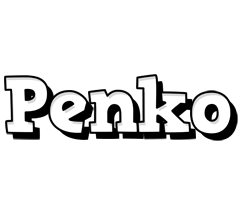 Penko snowing logo