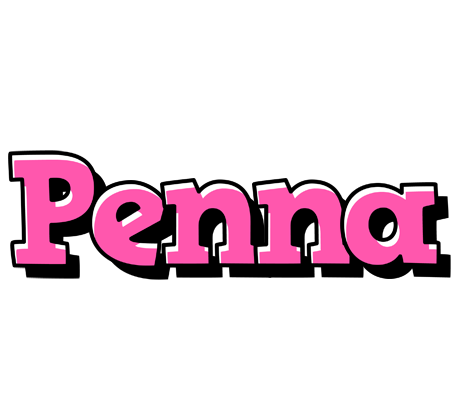 Penna girlish logo