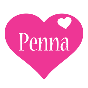 Penna love-heart logo