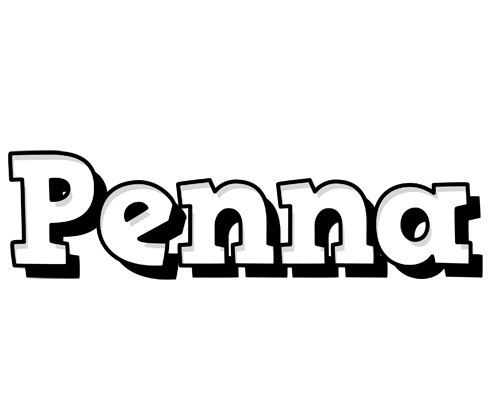 Penna snowing logo