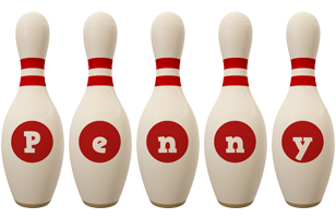 Penny bowling-pin logo