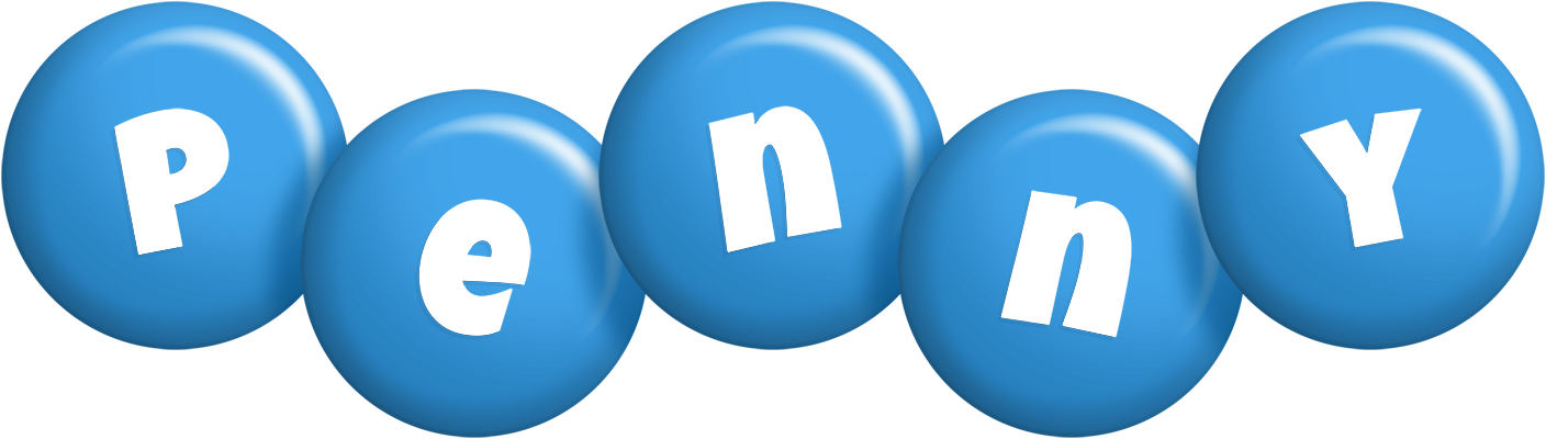 Penny candy-blue logo