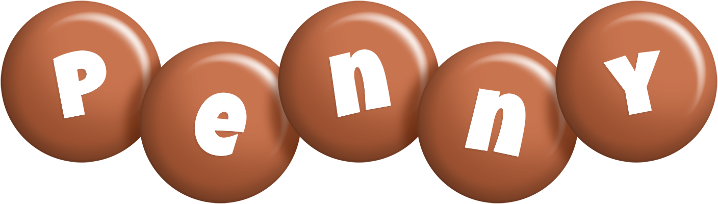 Penny candy-brown logo