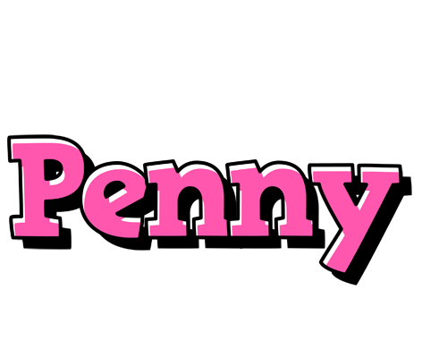 Penny girlish logo
