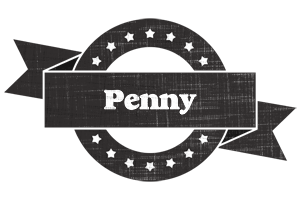 Penny grunge logo