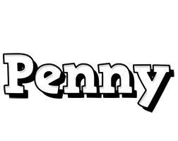 Penny snowing logo