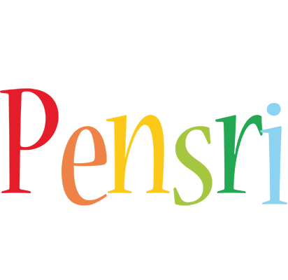 Pensri birthday logo