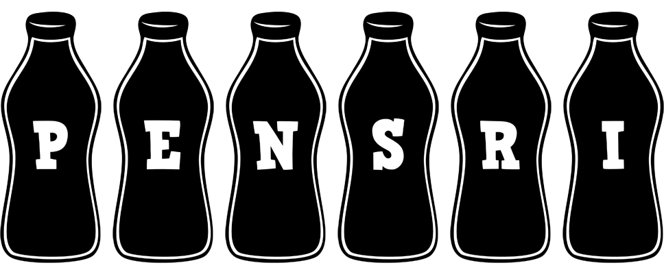Pensri bottle logo