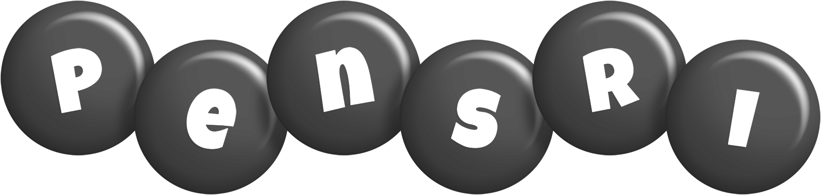 Pensri candy-black logo