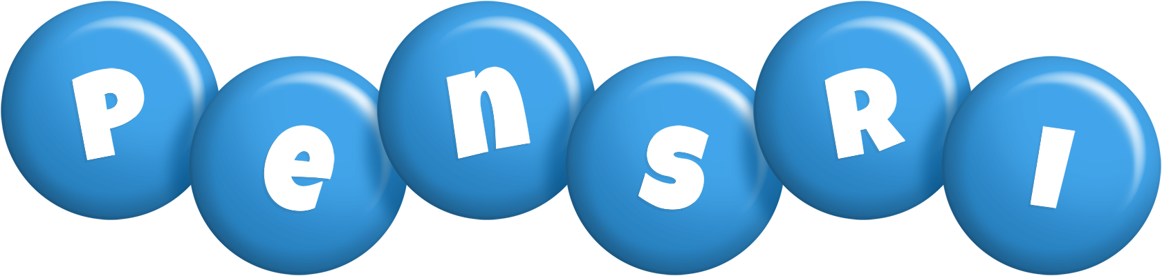 Pensri candy-blue logo
