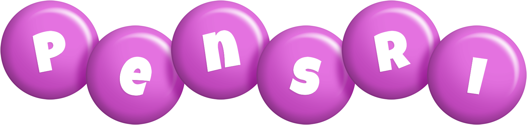 Pensri candy-purple logo