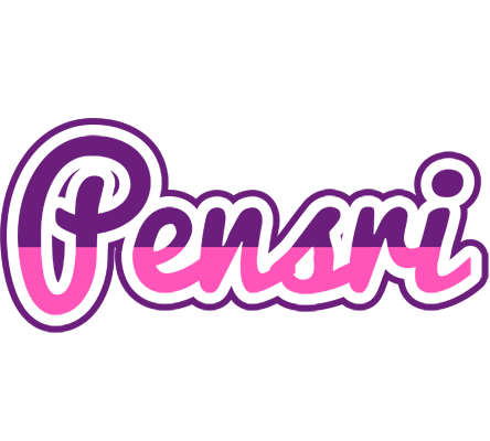 Pensri cheerful logo