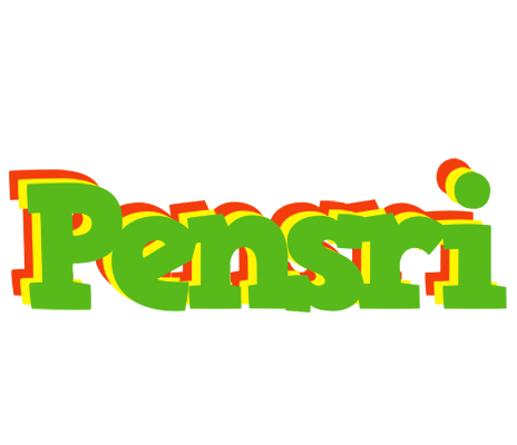Pensri crocodile logo
