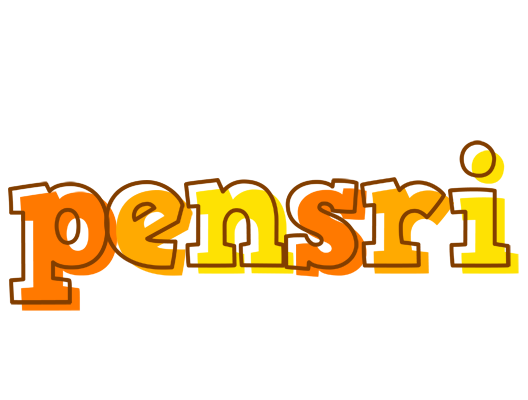 Pensri desert logo