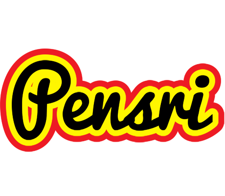 Pensri flaming logo