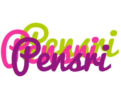 Pensri flowers logo