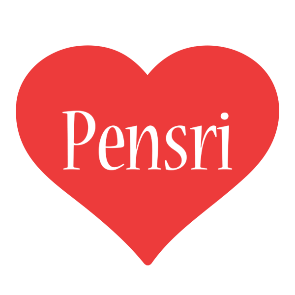 Pensri love logo