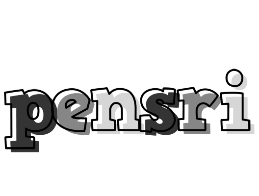 Pensri night logo
