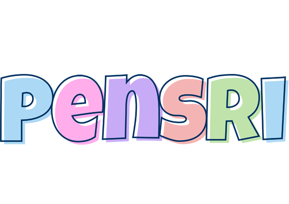Pensri pastel logo