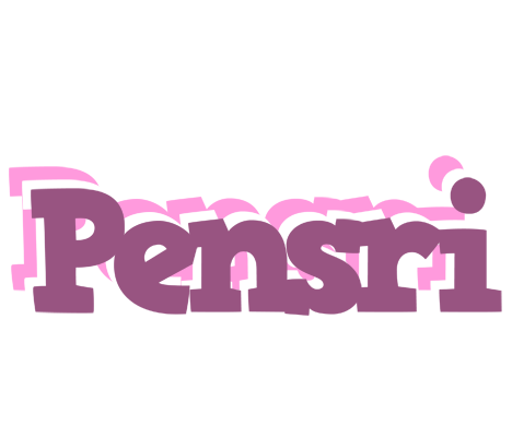 Pensri relaxing logo