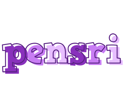 Pensri sensual logo