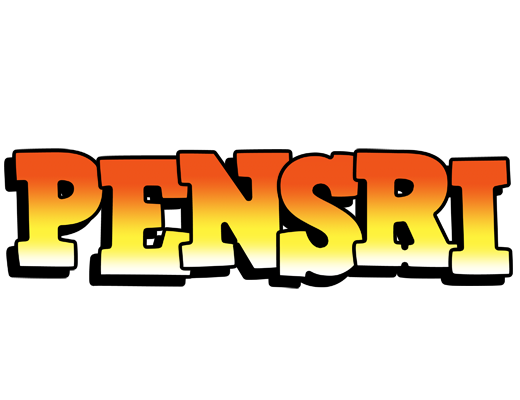 Pensri sunset logo