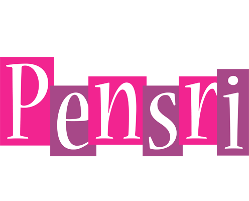 Pensri whine logo