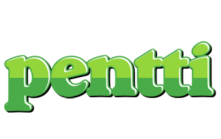 Pentti apple logo