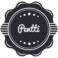 Pentti badge logo