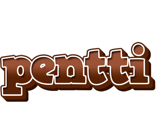 Pentti brownie logo