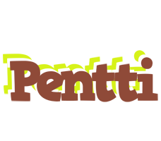 Pentti caffeebar logo