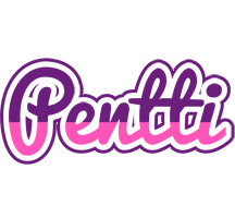 Pentti cheerful logo